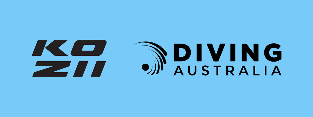 KOZII JOINS FORCES WITH DIVING AUSTRALIA